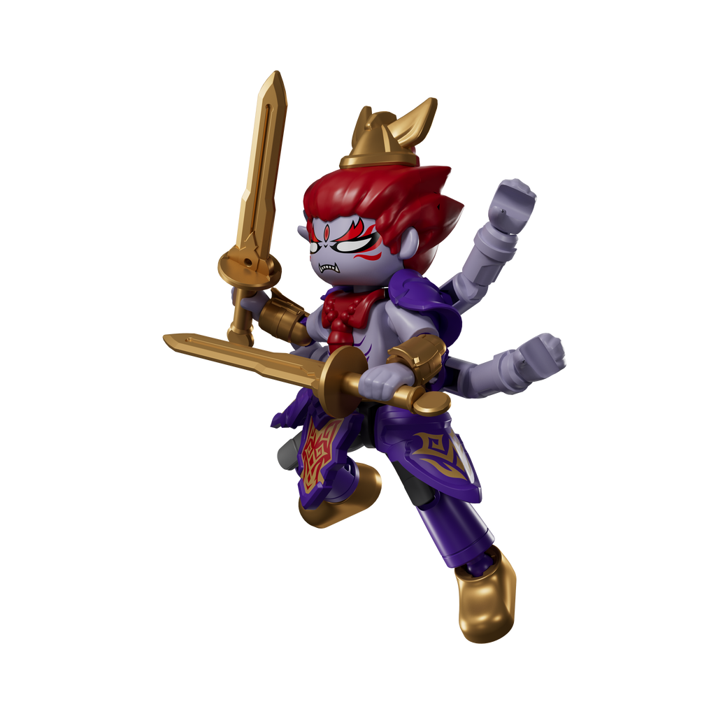 Blokees (Blind box) Figures PDQ (9 in 1) - Herospire Galaxy Version Tubro 04 - Clash of Gods