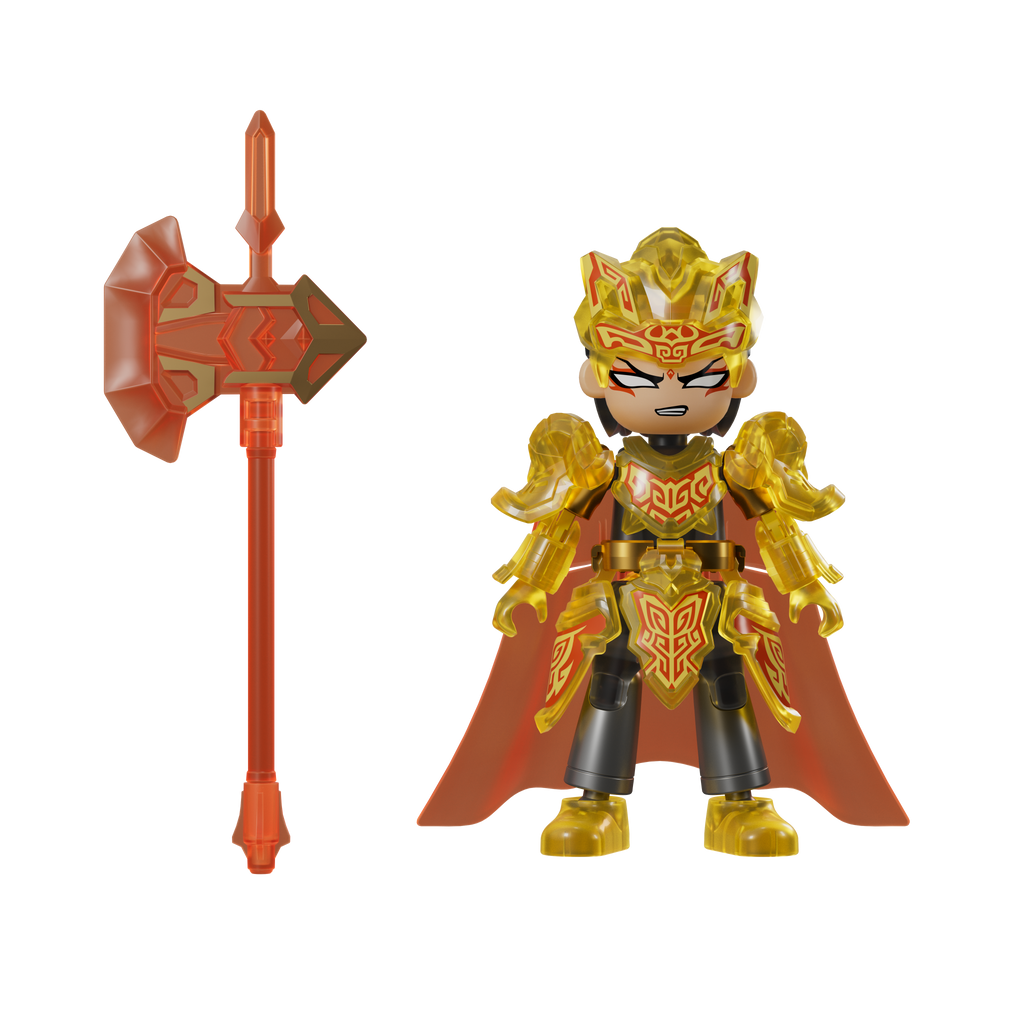 Blokees (Blind box) Figures PDQ (9 in 1) - Herospire Galaxy Version Tubro 04 - Clash of Gods