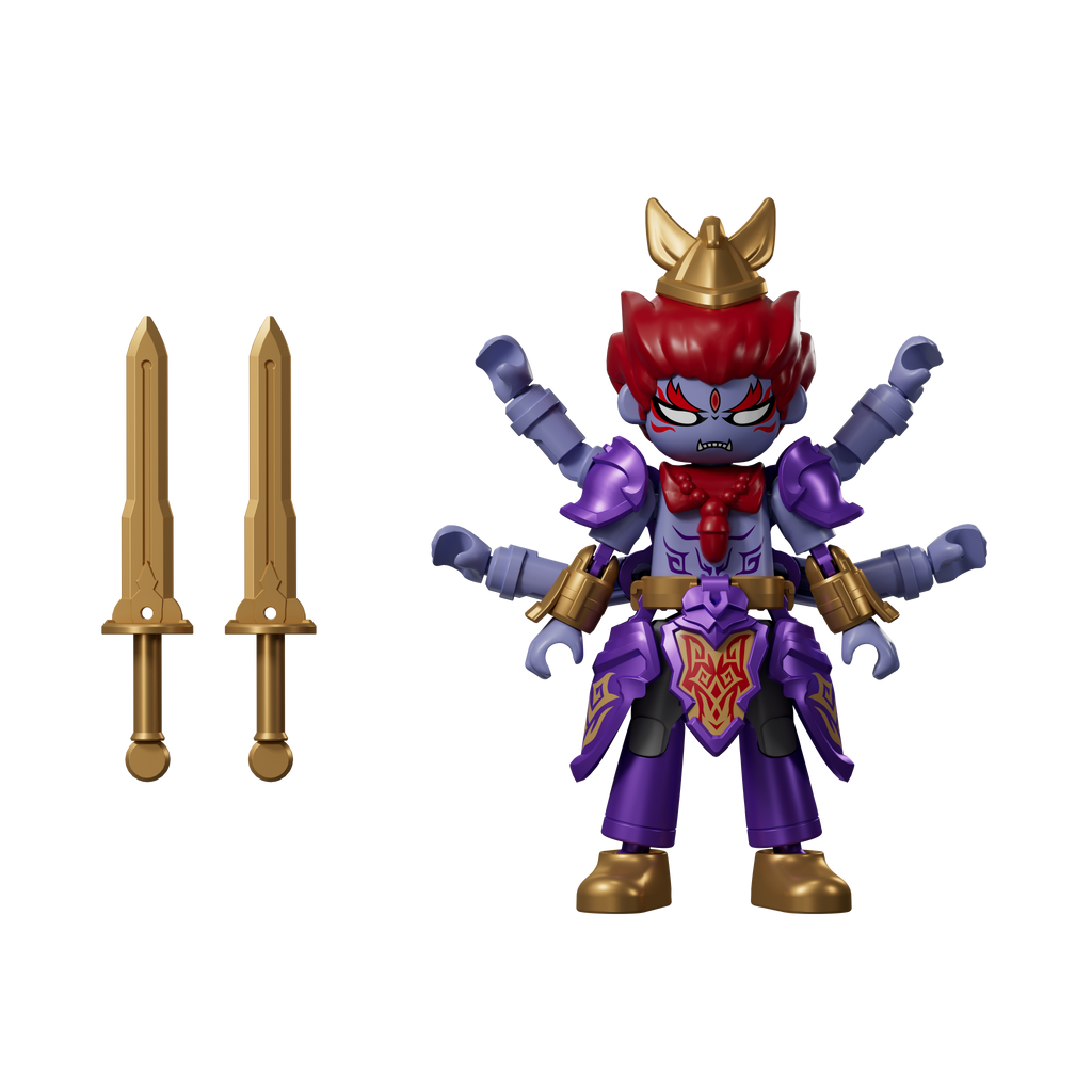 Blokees (Blind box) Figures PDQ (9 in 1) - Herospire Galaxy Version Tubro 04 - Clash of Gods