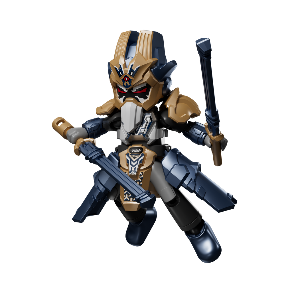 Blokees (Blind box) Figures PDQ (9 in 1) - Herospire Galaxy Version Tubro 04 - Clash of Gods