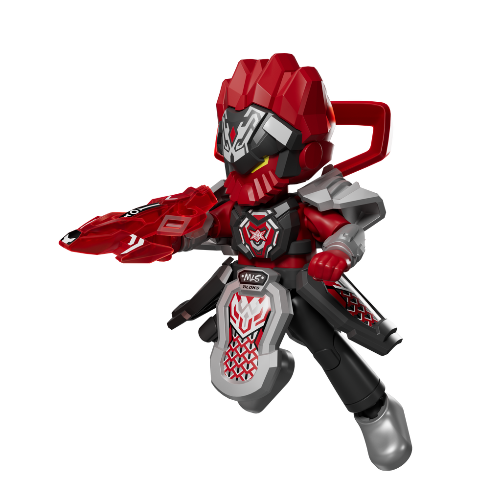 Blokees (Blind box) Figures PDQ (9 in 1) - Herospire Galaxy Version Tubro 04 - Clash of Gods
