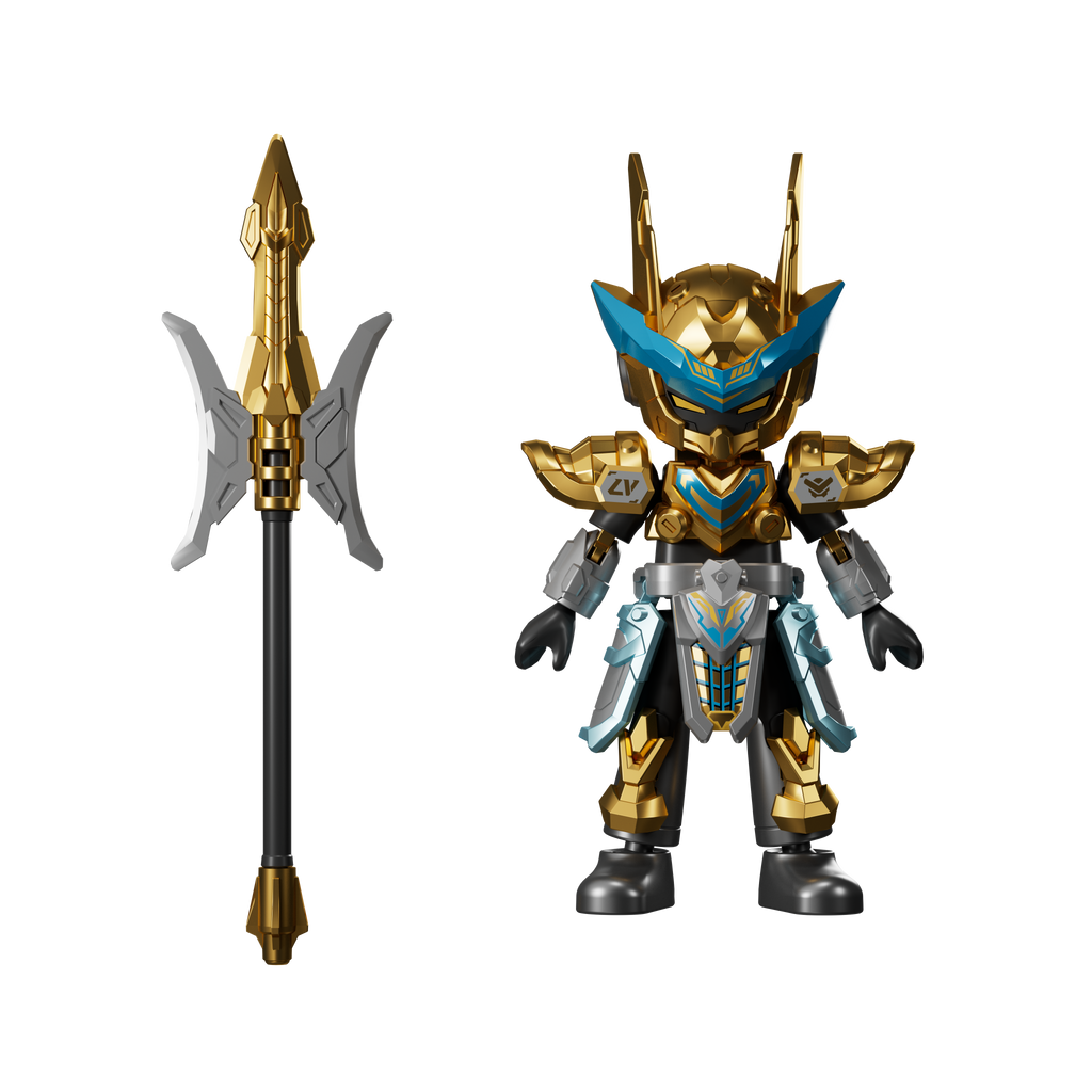 Blokees (Blind box) Figures PDQ (9 in 1) - Herospire Galaxy Version Tubro 05 - Generals' Contest