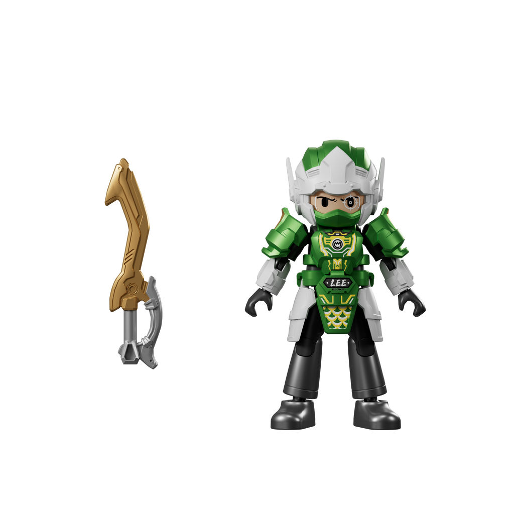 Blokees (Blind box) Figures PDQ (9 in 1) - Herospire Galaxy Version Tubro 05 - Generals' Contest