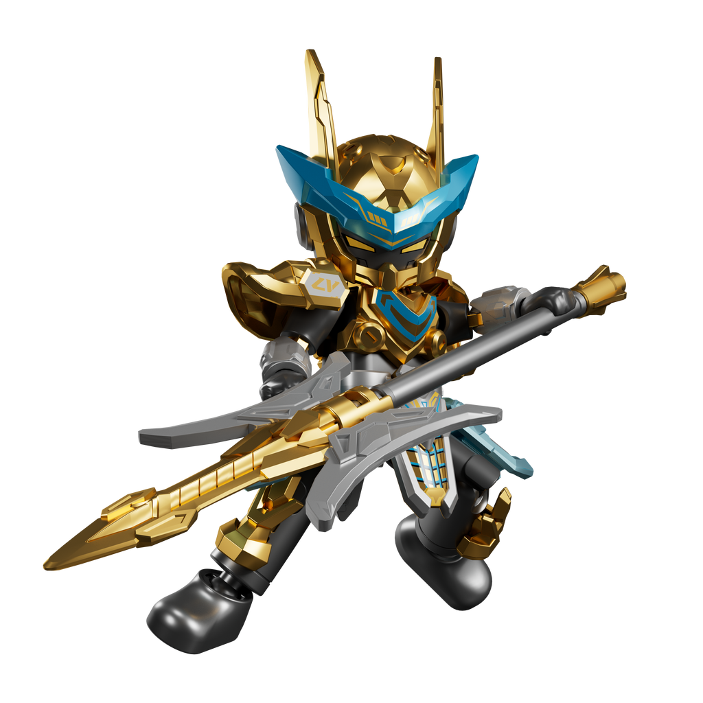 Blokees (Blind box) Figures PDQ (9 in 1) - Herospire Galaxy Version Tubro 05 - Generals' Contest