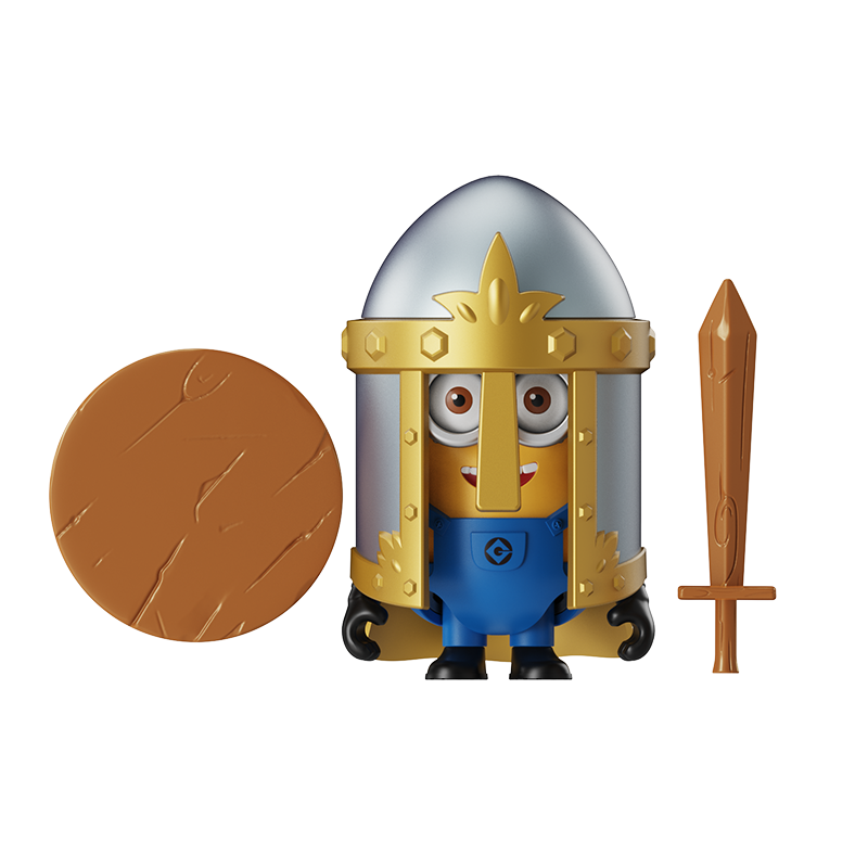 Blokees (Blind box) Figures PDQ (6 in 1) - Minions Mokoo series-01 Minions-N-Disguise