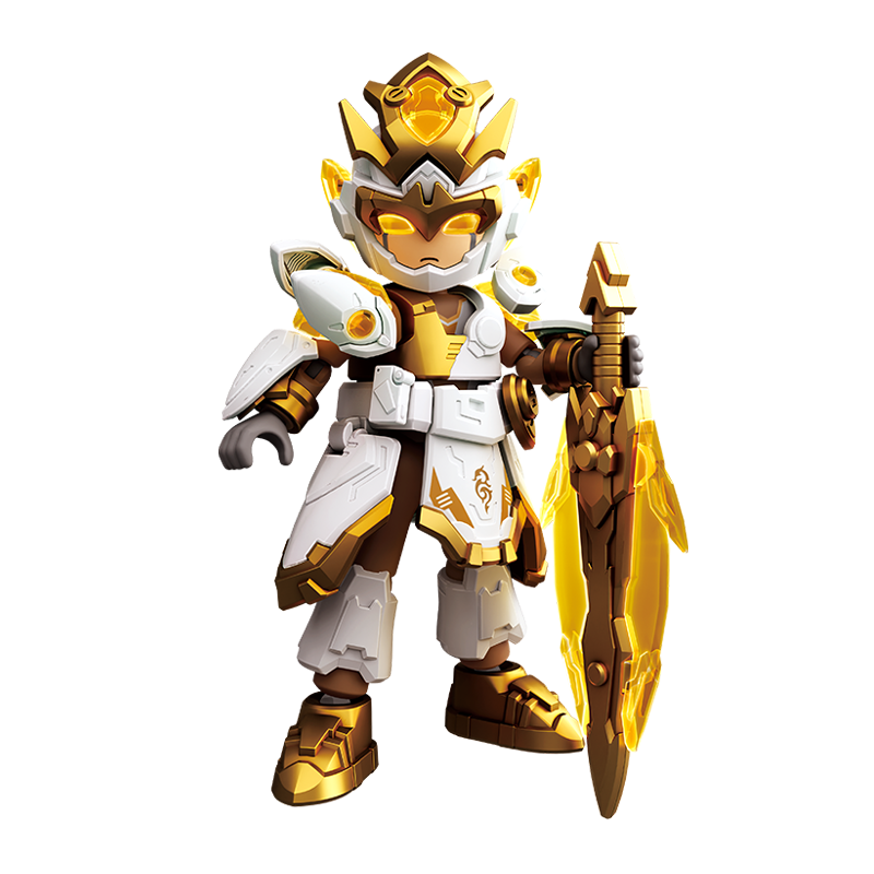 Blokees Figures - Hero Infinity (Model Kit) Armor Version 14 -Liu Bei
