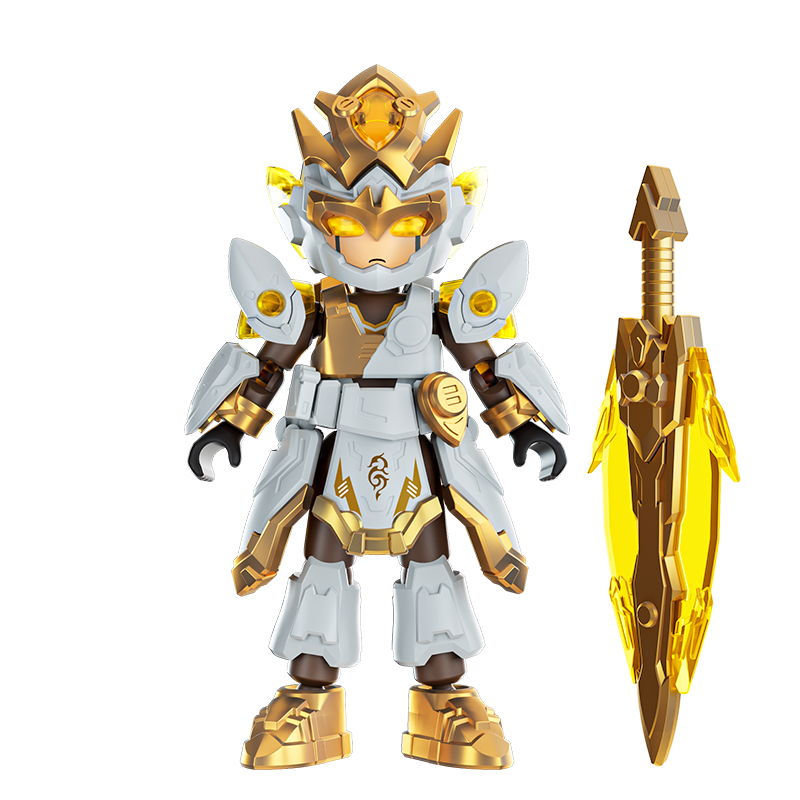 Blokees Figures - Hero Infinity (Model Kit) Armor Version 14 -Liu Bei