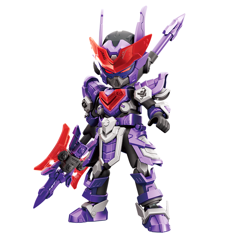 Blokees Figures - Hero Infinity (Model Kit) Armor Version 17 -Lv Bu (Battle Suit)