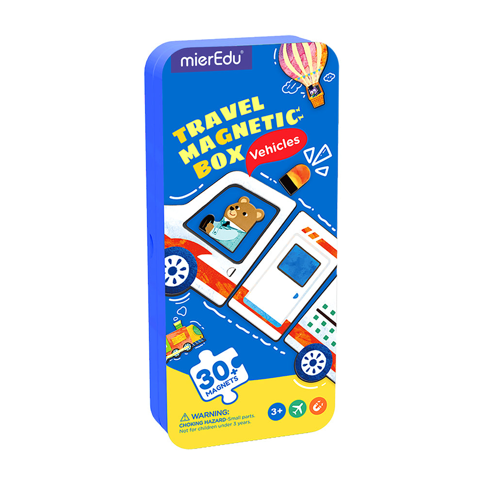 MierEdu Travel Magnetic Box- Vehicles