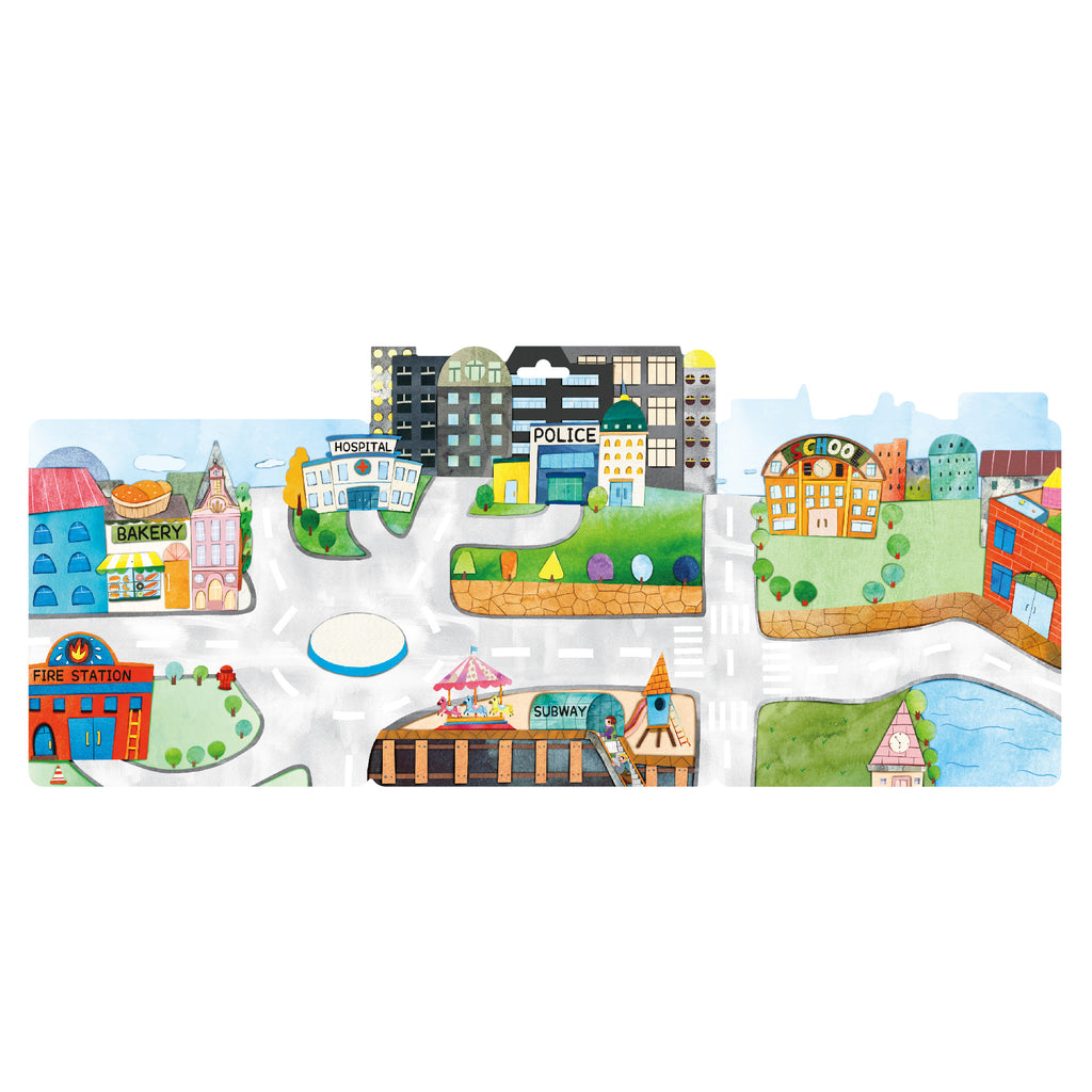 MierEdu Jelly Stickers - Busy City