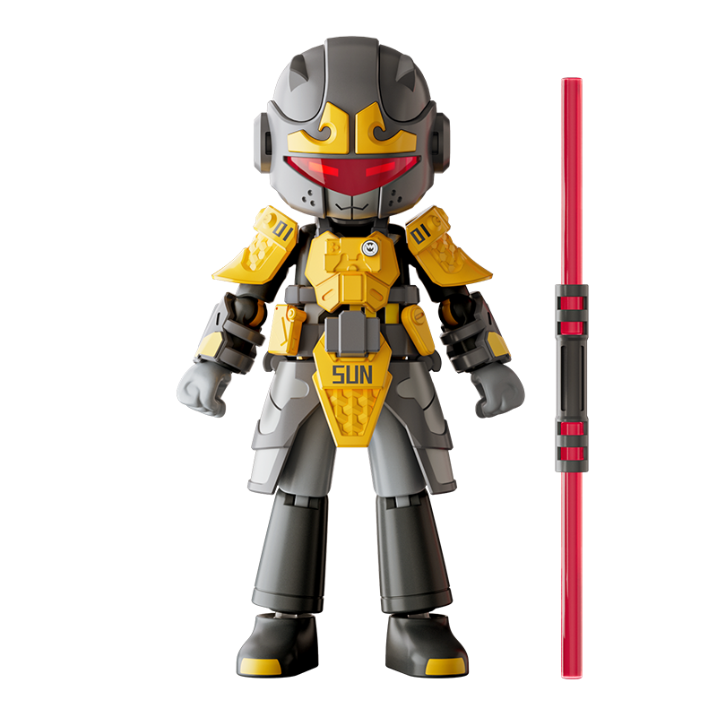 Blokees Figures - Hero Infinity (Model Kit) Armor Version01 -Monkey King (Battle Suit)