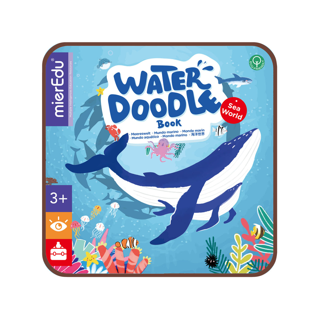 mierEdu Magic Water Doodle Book Hangtag