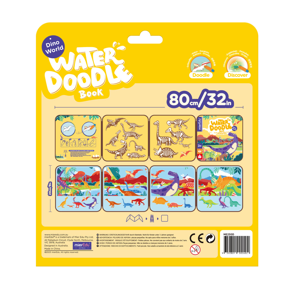 mierEdu Magic Water Doodle Book Hangtag