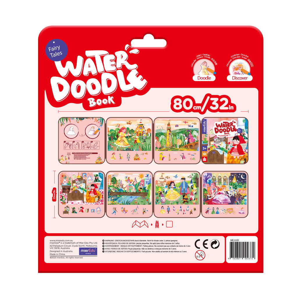 mierEdu Magic Water Doodle Book Hangtag