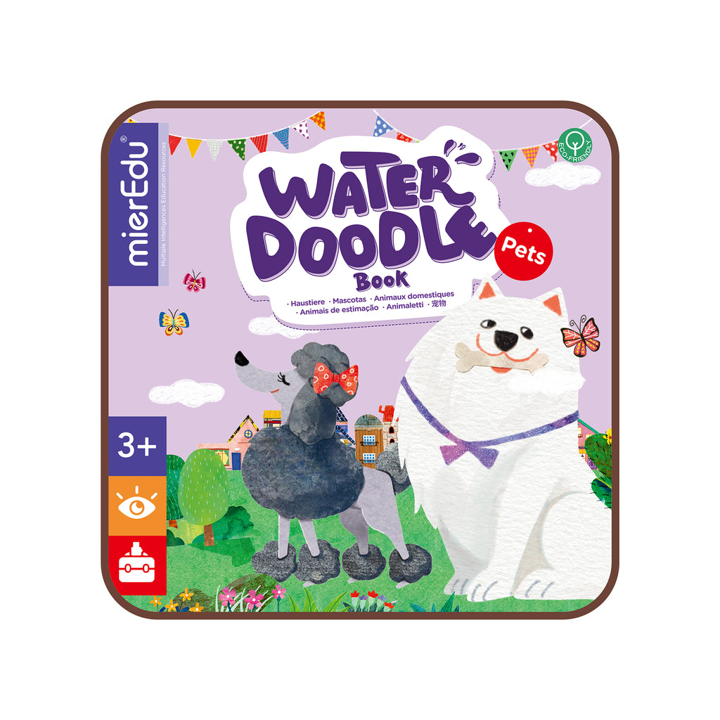 mierEdu Magic Water Doodle Book Hangtag