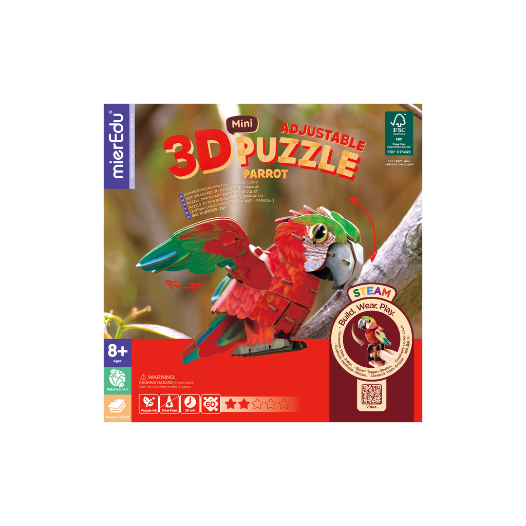 mierEdu Adjustable 3D Puzzles Mini