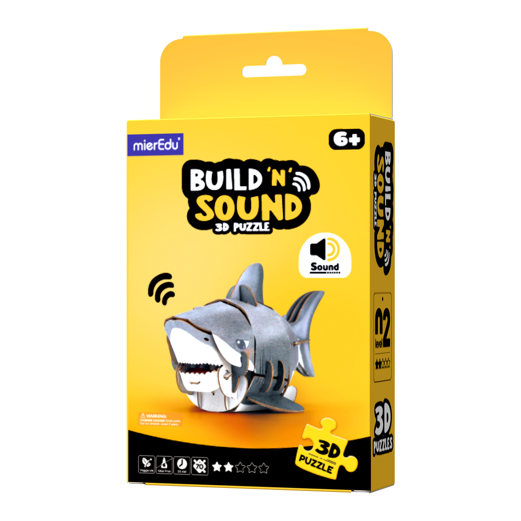 POPUZ BUILD 'N' SOUND 3D PUZZLE - Ocean