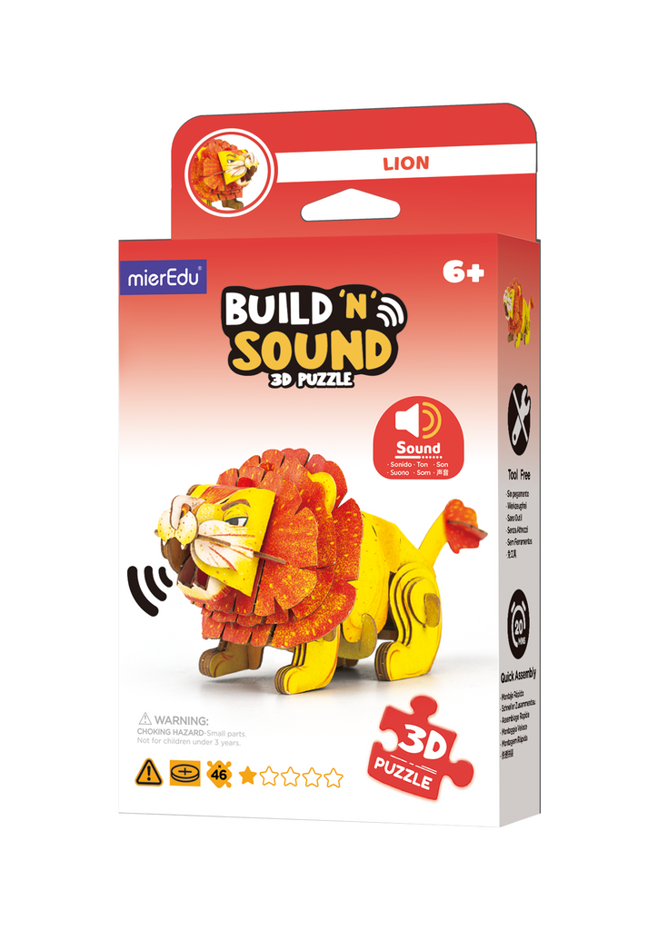 Build 'n' Sound 3D Puzzle