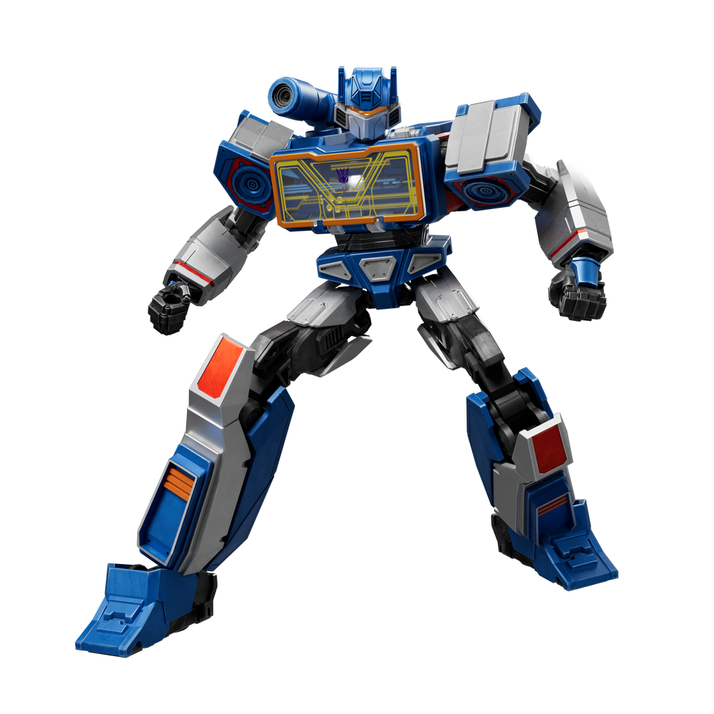 Blokees Figures - Transformers Superhero Toys, Building Model Kit for Children and Adults  Classic Class 17 - Soundwave (12.5 cm)