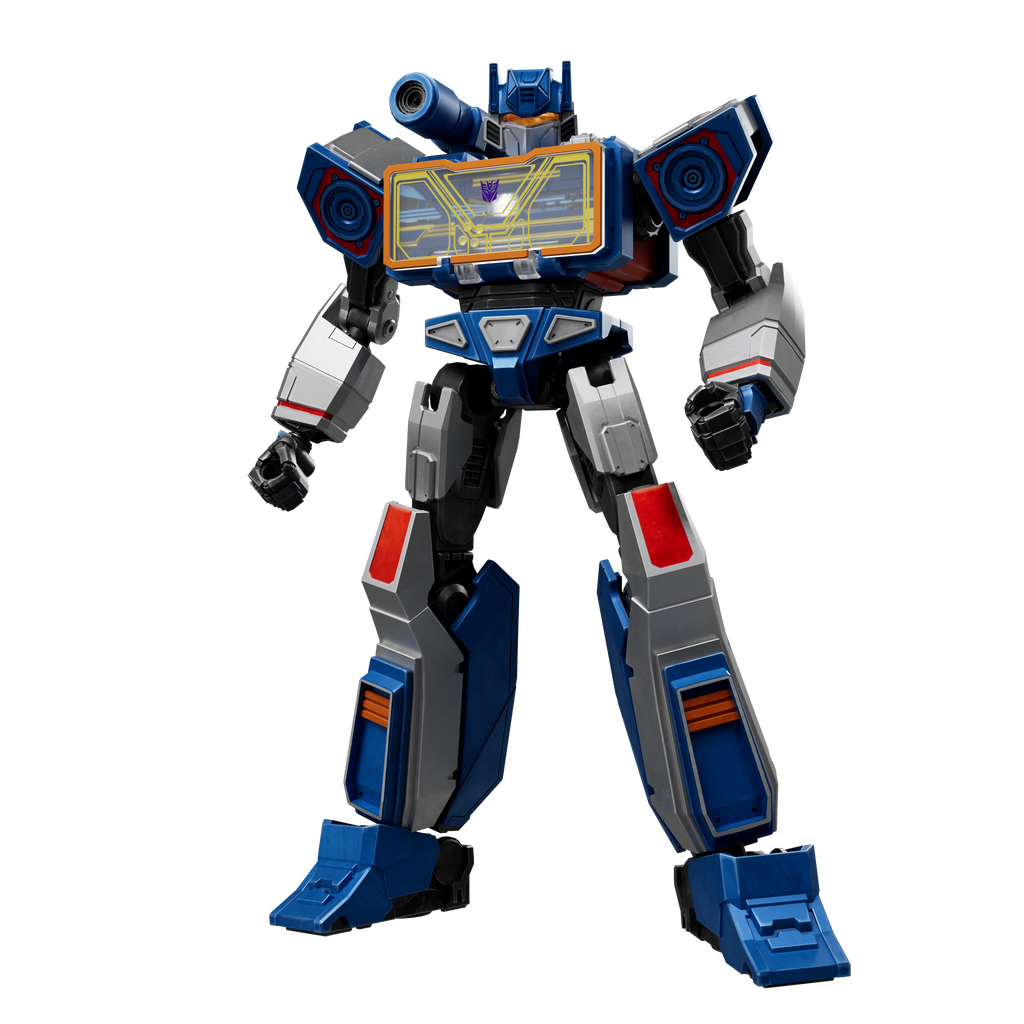 Blokees Figures - Transformers Superhero Toys, Building Model Kit for Children and Adults  Classic Class 17 - Soundwave (12.5 cm)