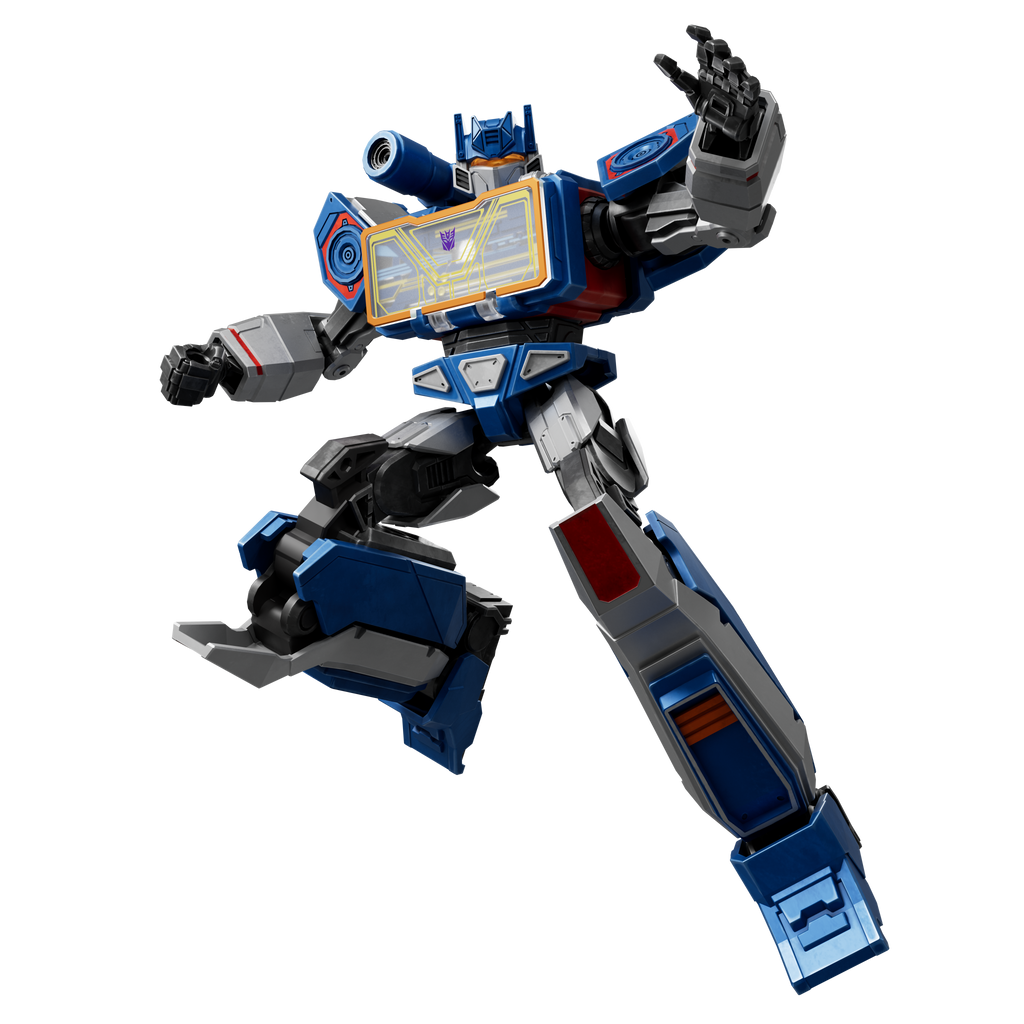 Blokees Figures - Transformers Superhero Toys, Building Model Kit for Children and Adults  Classic Class 17 - Soundwave (12.5 cm)