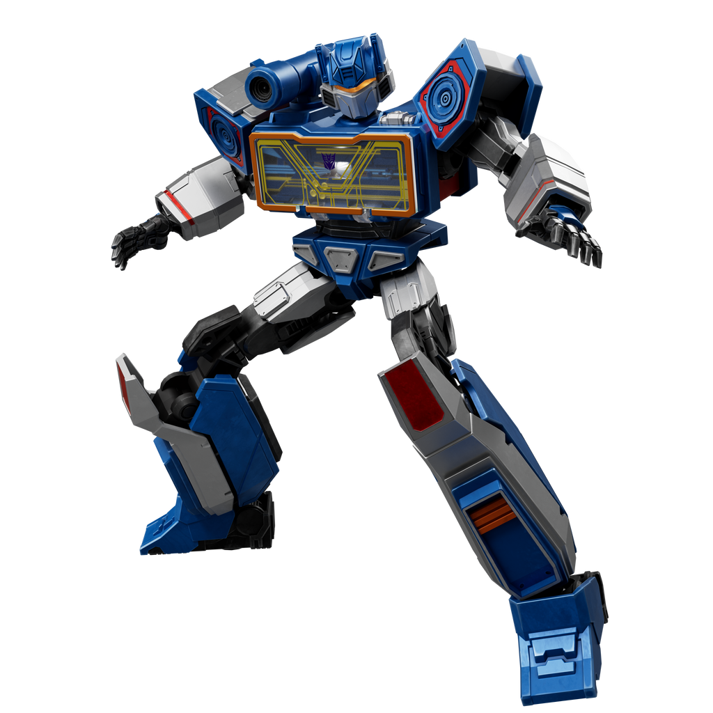 Blokees Figures - Transformers Superhero Toys, Building Model Kit for Children and Adults  Classic Class 17 - Soundwave (12.5 cm)
