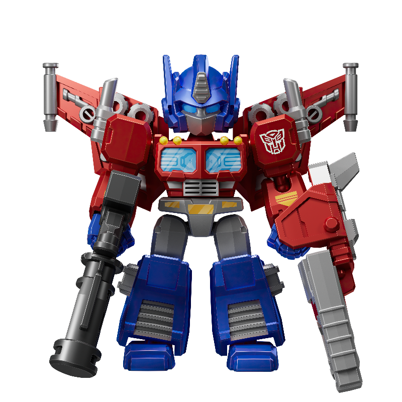 Blokees (Blind box) Superhero Toys, Building Model Kit for Children and Adults Figures PDQ (12 in 1) - Transformers Galaxy Version Defender 01 - Shattered Alliance