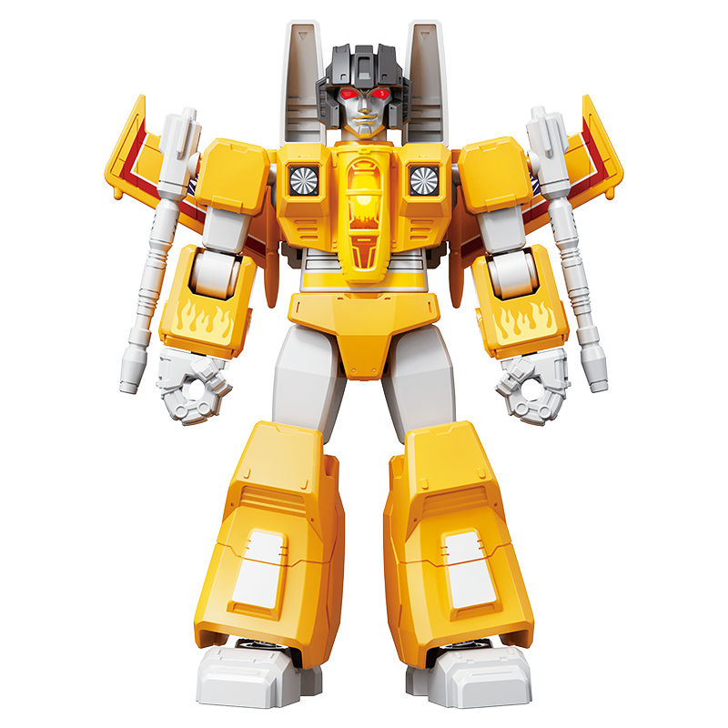 Blokees (Blind box) Superhero Toys, Building Model Kit for Children and Adults Figures PDQ (6 in 1) - Transformers Shining Version 02 - Shining 1985