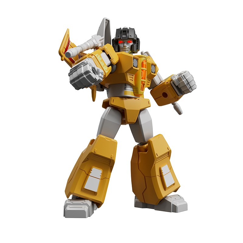 Blokees (Blind box) Superhero Toys, Building Model Kit for Children and Adults Figures PDQ (6 in 1) - Transformers Shining Version 02 - Shining 1985