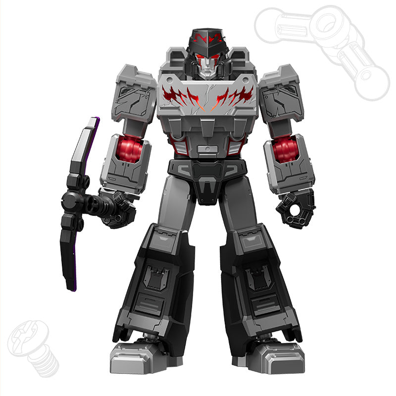 Blokees (Blind box) Superhero Toys, Building Model Kit for Children and Adults Figures PDQ (6 in 1) - Transformers Shining Version 03 - Shattered Universe