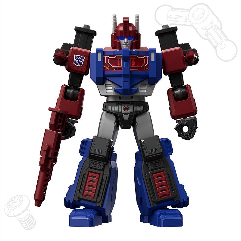 Blokees (Blind box) Superhero Toys, Building Model Kit for Children and Adults Figures PDQ (6 in 1) - Transformers Shining Version 03 - Shattered Universe