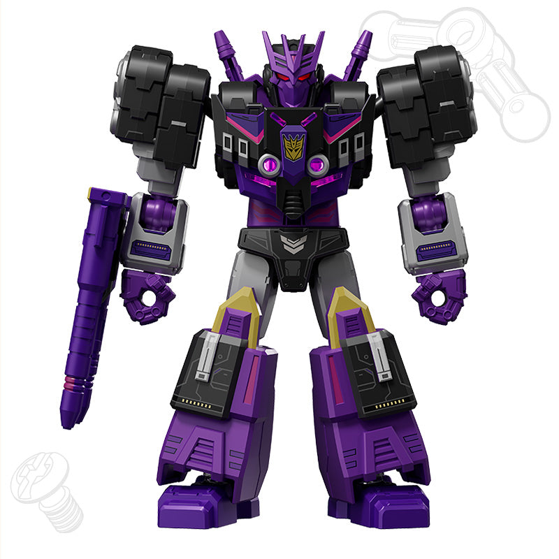 Blokees (Blind box) Superhero Toys, Building Model Kit for Children and Adults Figures PDQ (6 in 1) - Transformers Shining Version 03 - Shattered Universe