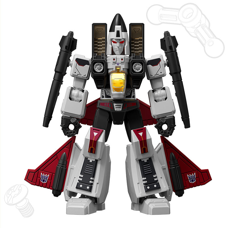 Blokees (Blind box) Superhero Toys, Building Model Kit for Children and Adults Figures PDQ (6 in 1) - Transformers Shining Version 03 - Shattered Universe