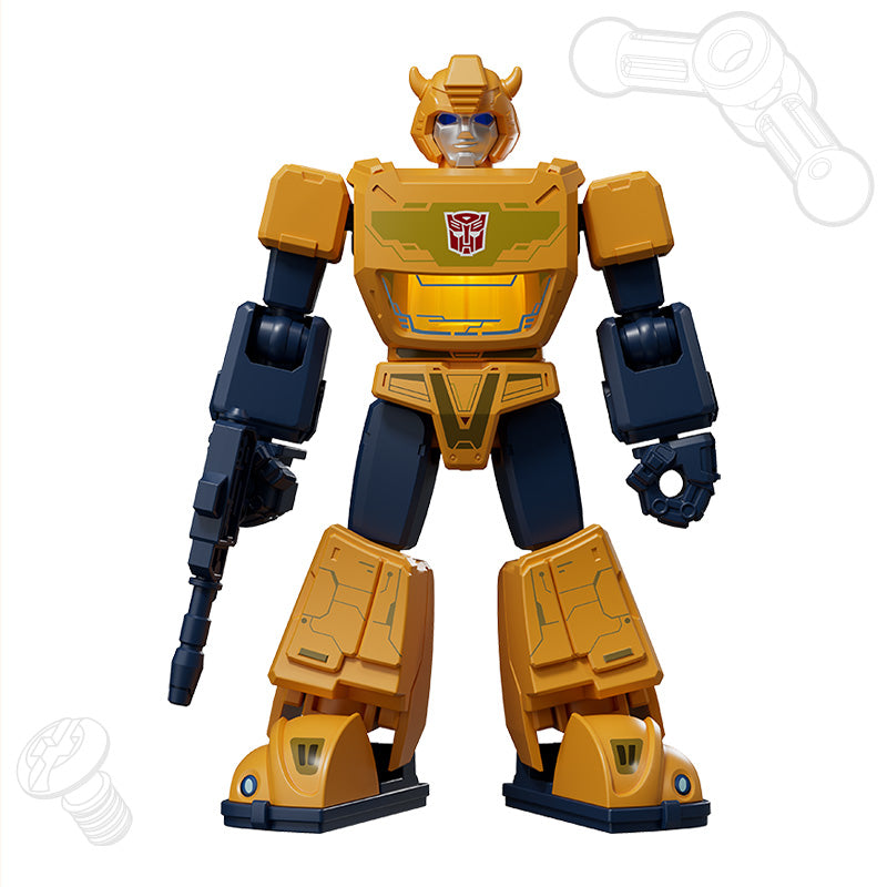 Blokees (Blind box) Superhero Toys, Building Model Kit for Children and Adults Figures PDQ (6 in 1) - Transformers Shining Version 03 - Shattered Universe
