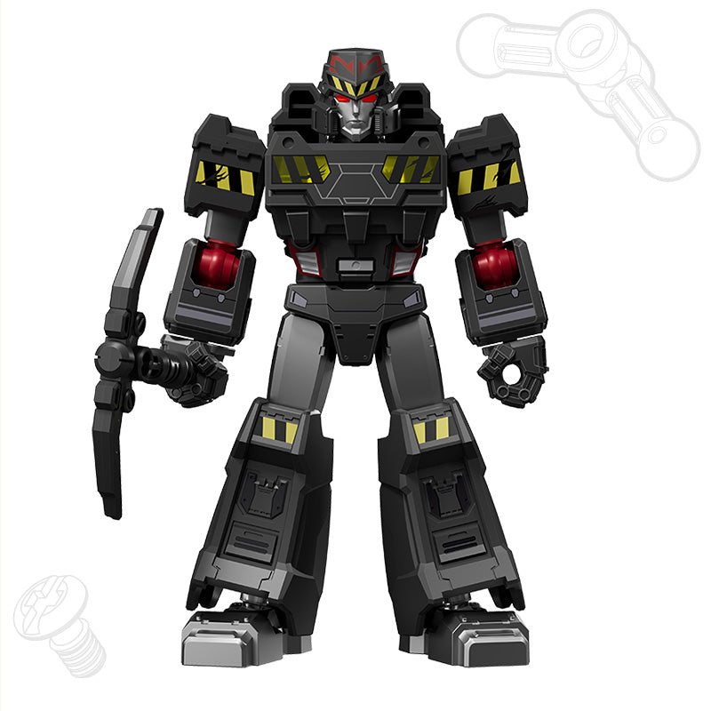 Blokees (Blind box) Superhero Toys, Building Model Kit for Children and Adults Figures PDQ (6 in 1) - Transformers Shining Version 03 - Shattered Universe