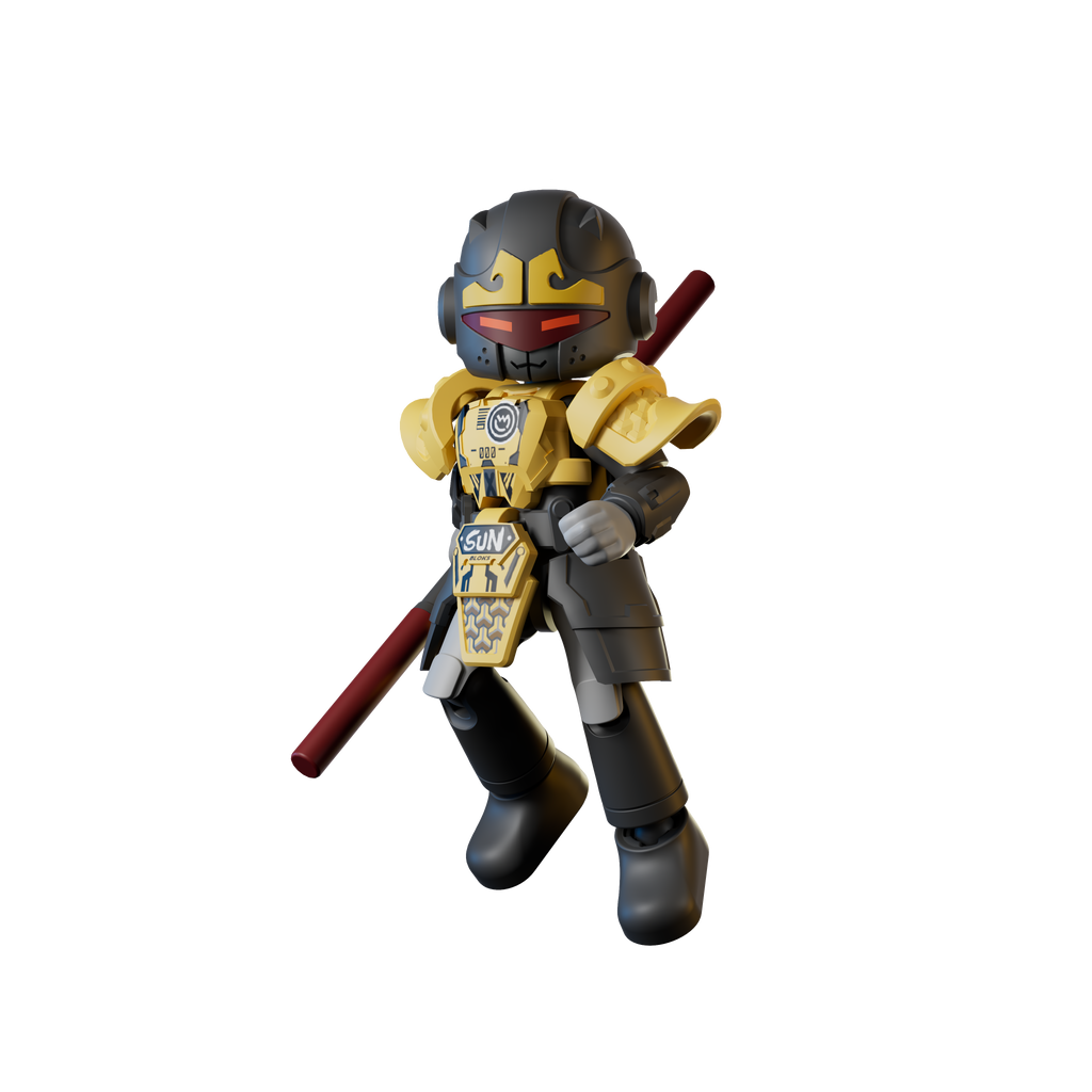 Blokees (Blind box) Figures PDQ (9 in 1) - Herospire Galaxy Version Tubro 01 - Hero‘s Journey