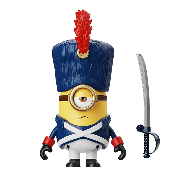 Blokees (Blind box) Figures PDQ (6 in 1) - Minions Mokoo series-01 Minions-N-Disguise