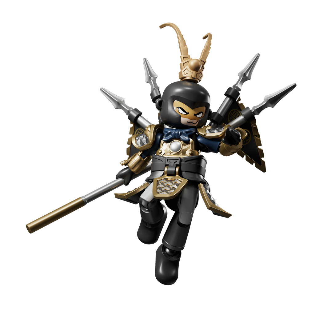 Blokees (Blind box) Figures PDQ (9 in 1) - Herospire Warrior Version 06 -The Great Sage's Duel