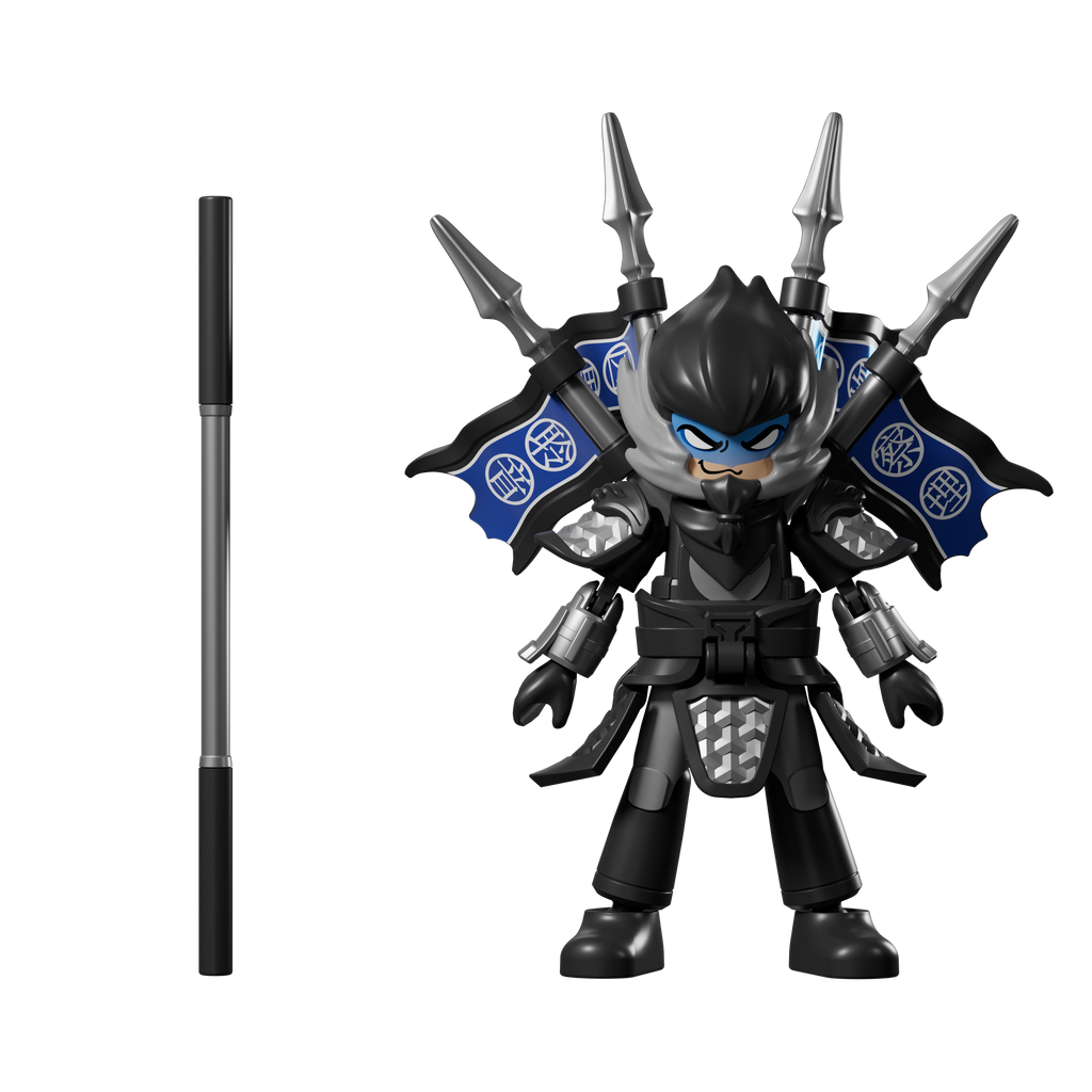 Blokees (Blind box) Figures PDQ (9 in 1) - Herospire Warrior Version 06 -The Great Sage's Duel