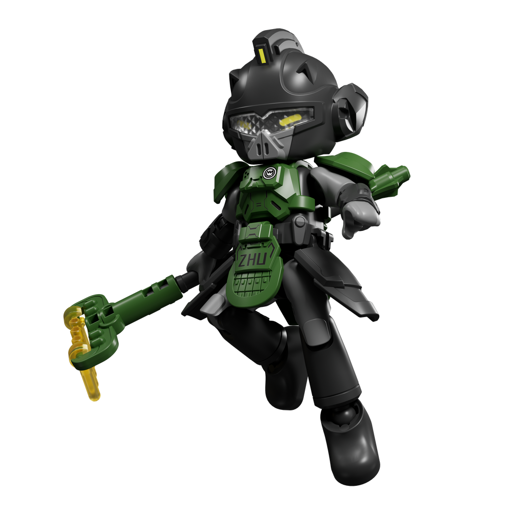 Blokees (Blind box) Figures PDQ (9 in 1) - Herospire Warrior Version 06 -The Great Sage's Duel