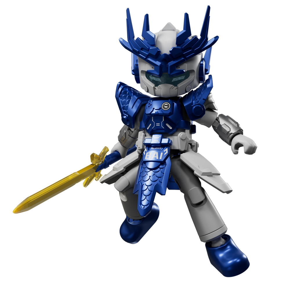 Blokees (Blind box) Figures PDQ (9 in 1) - Herospire Warrior Version 06 -The Great Sage's Duel