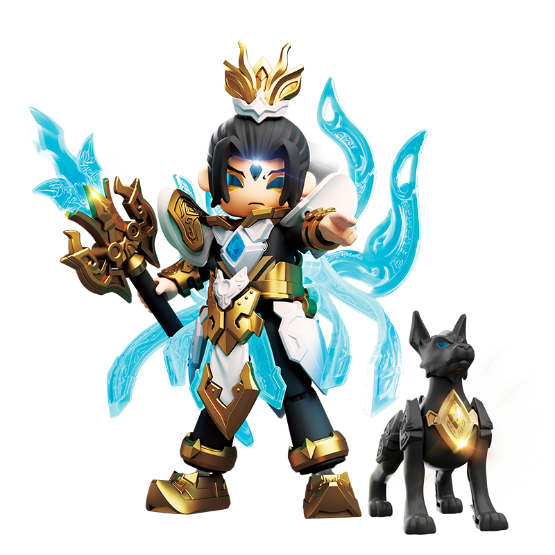 Blokees Figures - Hero Infinity (Model Kit) Armor Version 16 --Yang Jian