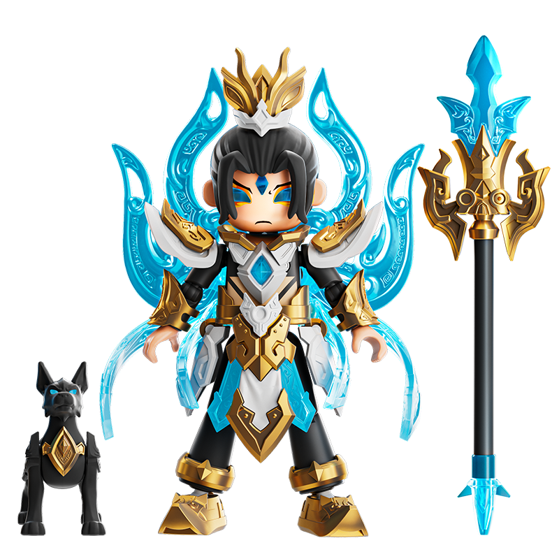 Blokees Figures - Hero Infinity (Model Kit) Armor Version 16 --Yang Jian
