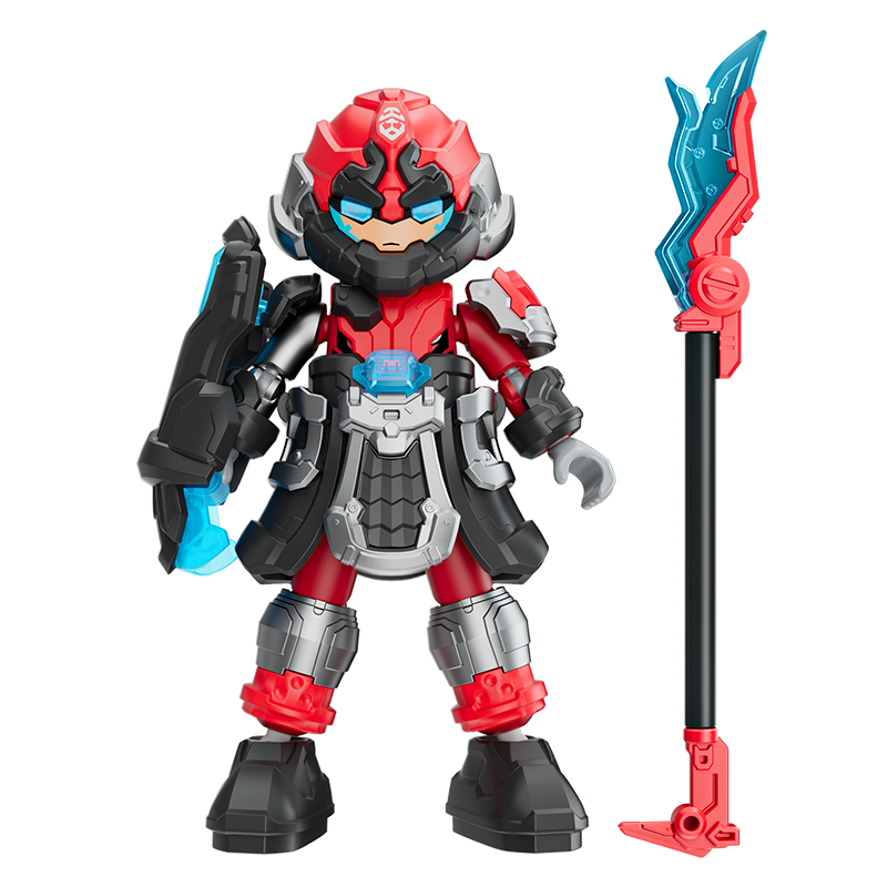 Blokees Figures - Hero Infinity (Model Kit) Armor Version 15 -Zhang Fei