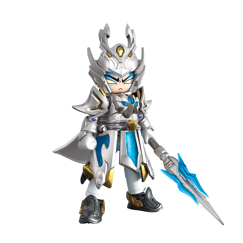 Blokees Figures - Hero Infinity (Model Kit) Armor Version 13 -Zhao Yun(Divine Armour)