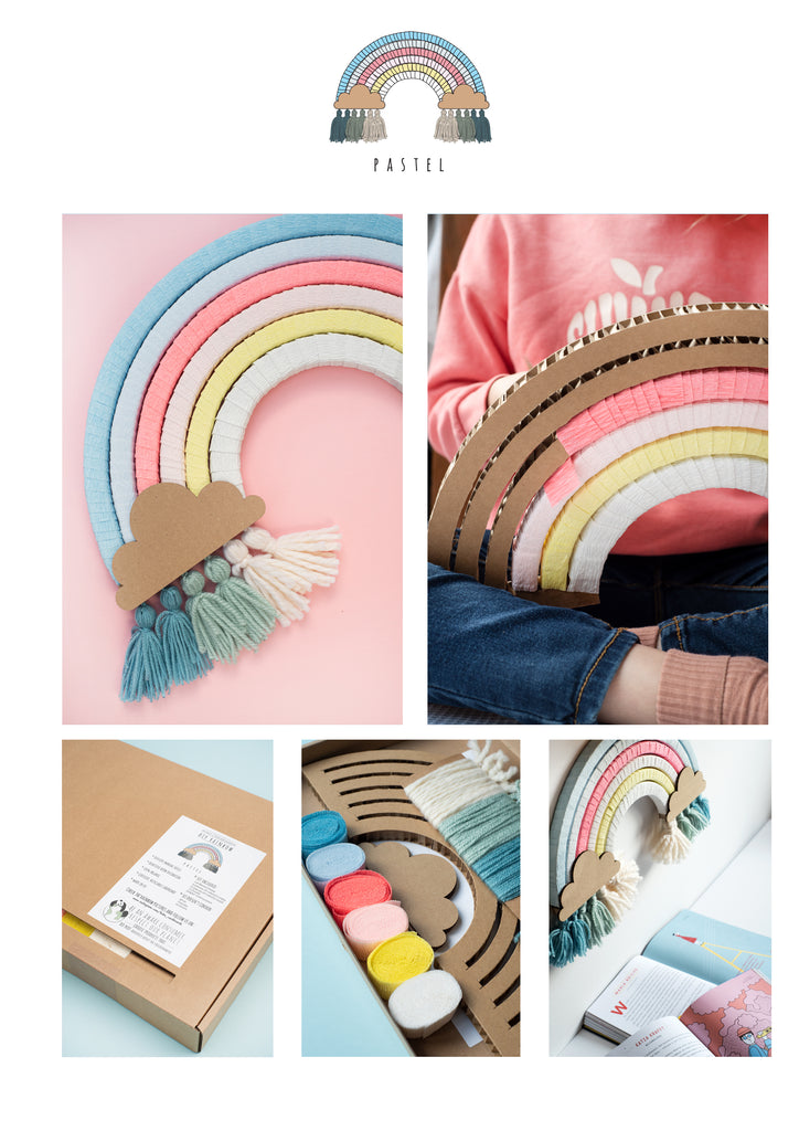 KOKO Cardboards DIY Rainbow