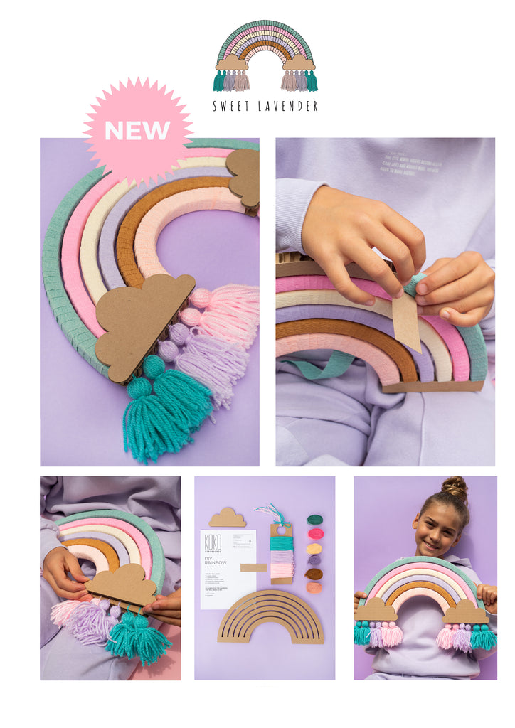 KOKO Cardboards DIY Rainbow