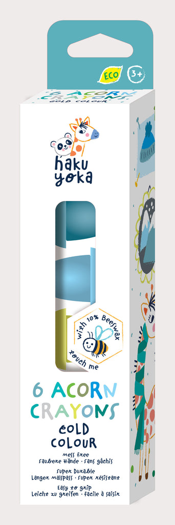 Haku Yoka Cube & Acorn & Bead Crayons