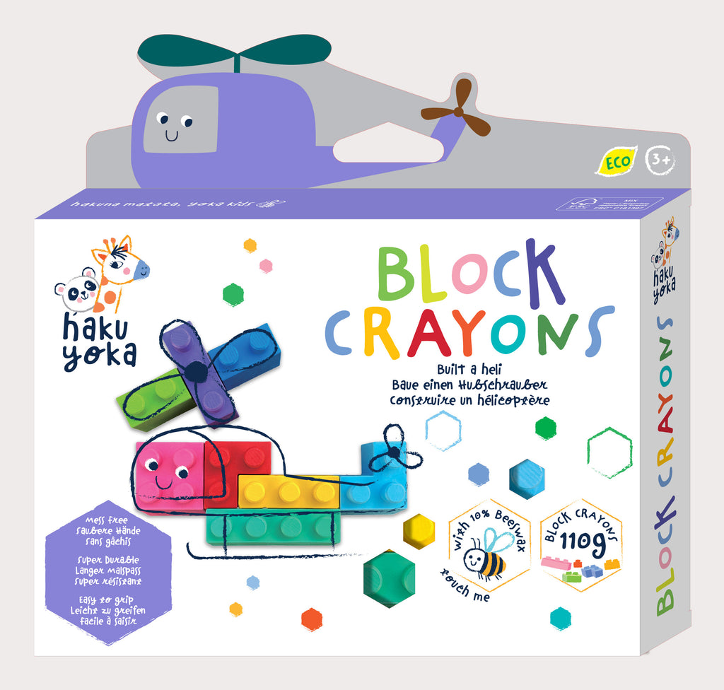 Haku Yoka Block Crayons