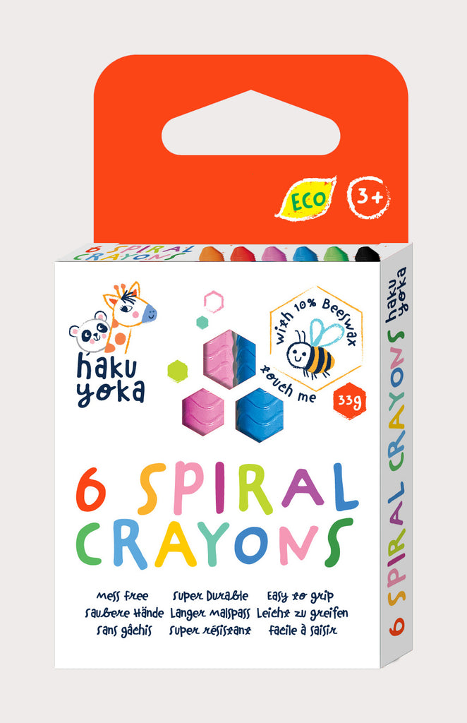 Haku Yoka Spiral Crayons